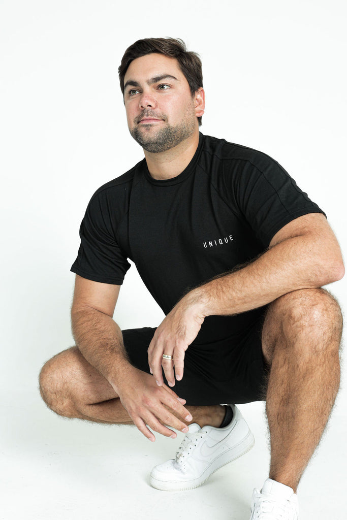 Men's Short Sleeve & Shorts Loungewear Set