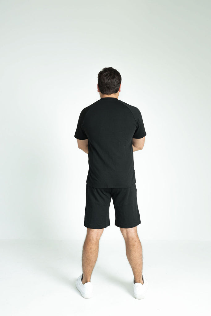 Men's Short Sleeve & Shorts Loungewear Set