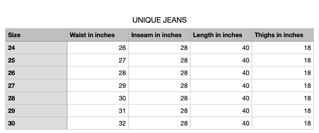 UNIQUE Jeans